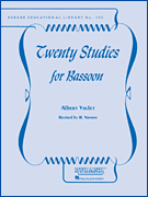 20 STUDIES FOR BASSOON cover